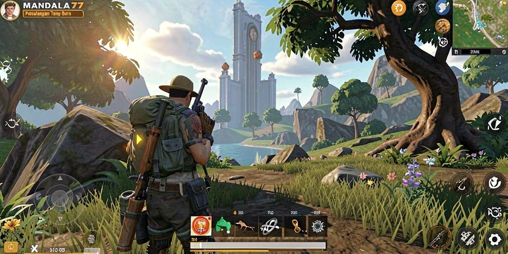 Gameplay Open World MANDALA77 yang menakjubkan dan penuh petualangan.