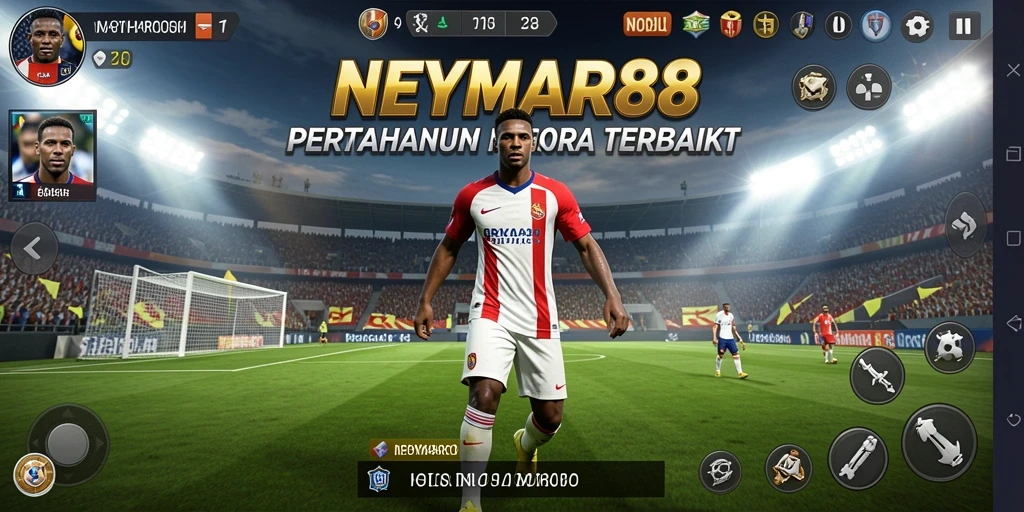 Tampilan screenshot <strong>NEYMAR88</strong> menampilkan aksi seru Tower Defense.