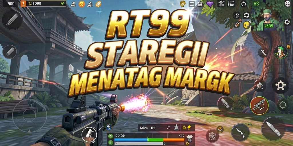 Tampilan gameplay strategis yang menegangkan di RT99.